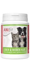 Hond Kat Voedingssupplementen Lever & nieren kuur 80g 1 Stuk Anifit
